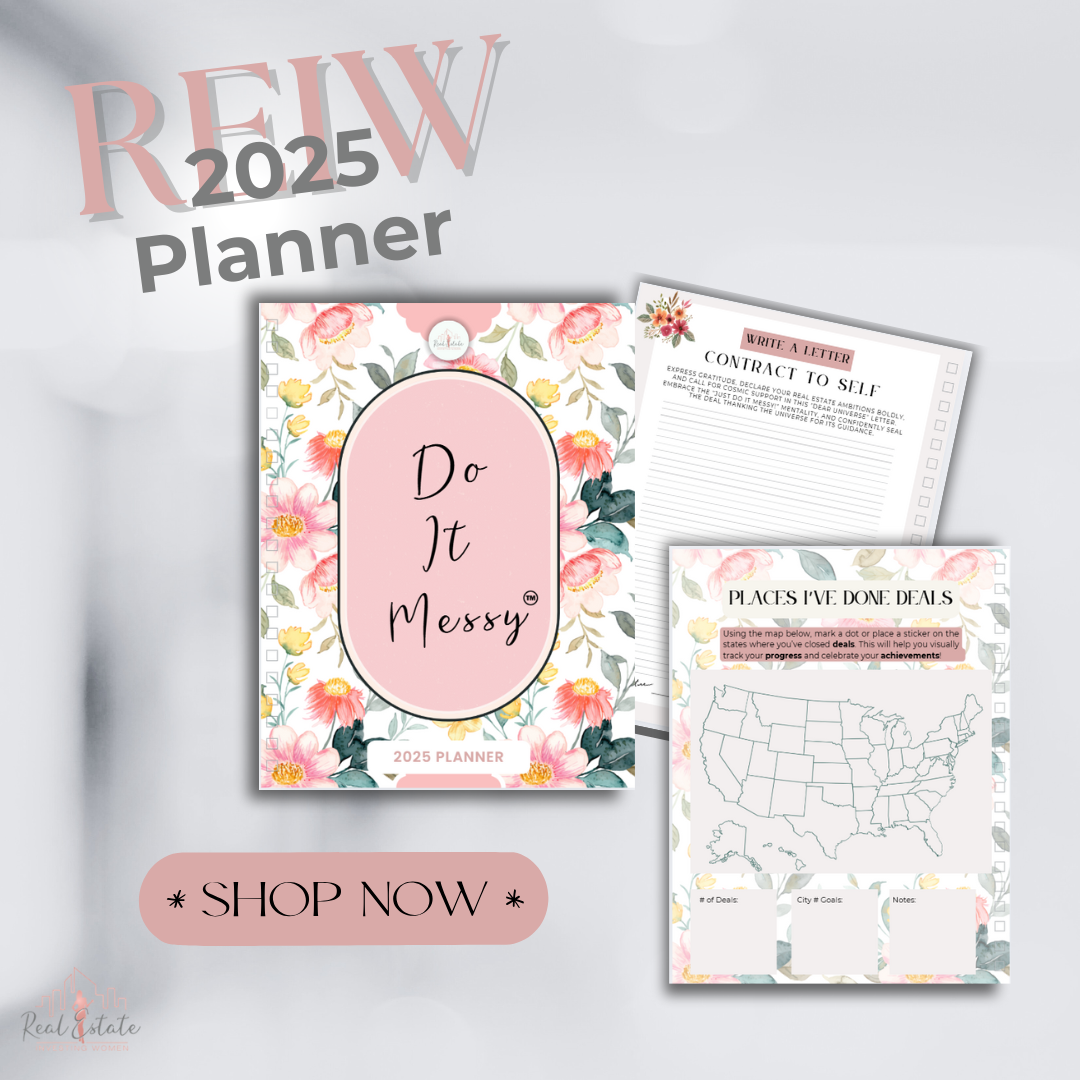 2025 REI + Mindset Planner (Floral Version)