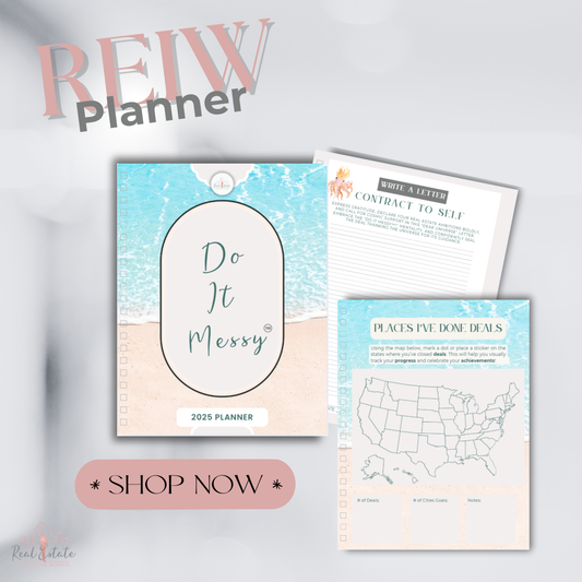 REI + Mindset Planner (Coastal Version)