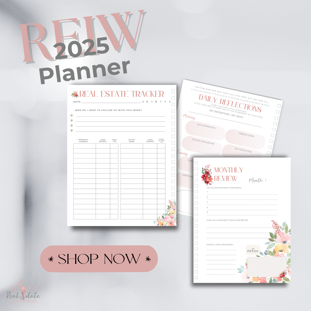 2025 REI + Mindset Planner (Floral Version)